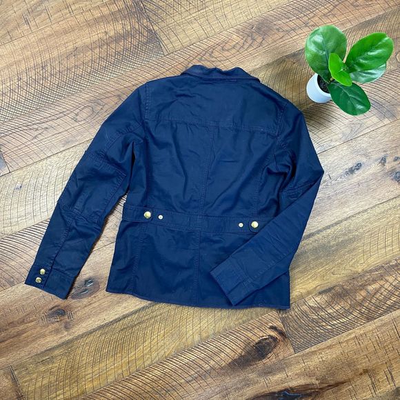J.CREW relaxed boyfriend field jacket Xs - Picture 2 of 6